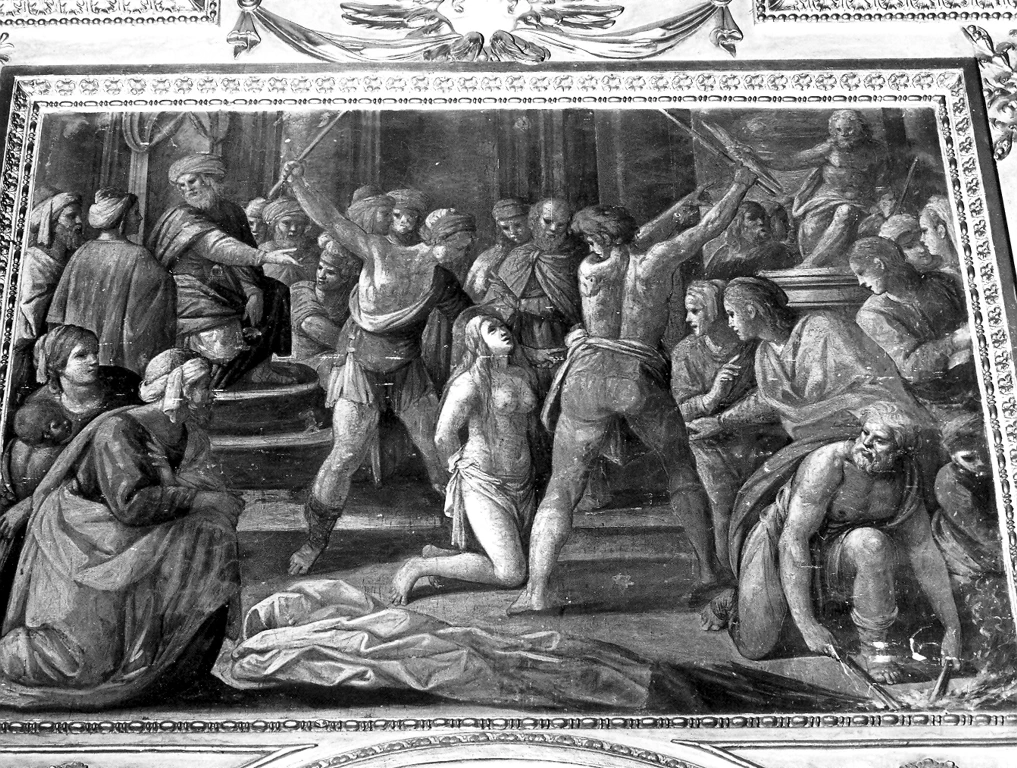 Flagellazione di Santa Barbara - Chiesa di S. Maria in Traspontina, Roma, attribuito